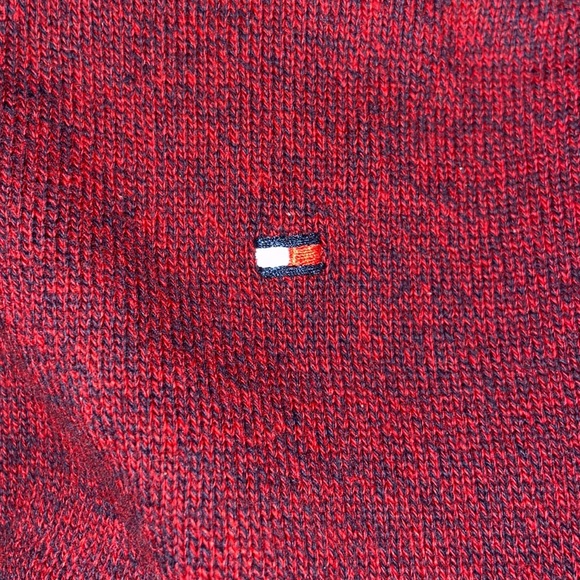 Tommy Hilfiger - Red & Navy Sweater (5Y) - Picture 5 of 7